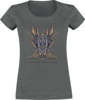 Game of Thrones - House of the Dragon - Illuminated - T-shirt - Vrouwen - grijs