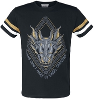 Game of Thrones - House of the Dragon - Make Kings - T-shirt - Mannen - zwart