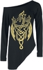 Game of Thrones - House of the Dragon - Three-headed Dragon - Shirt met lange mouwen - Vrouwen - zwart