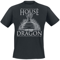 Game of Thrones - House of the Dragon - To the throne - T-shirt - Mannen - zwart