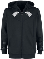 Game of Thrones - House Stark - Vest met capuchon - Mannen - zwart