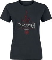 Game of Thrones - House Targaryen - T-shirt - Vrouwen - zwart