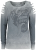 Gas Monkey Garage - Big Monkey - Sweatshirts - Vrouwen - grijs