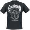 Gas Monkey Garage - Big Piston - T-shirt - Mannen - zwart