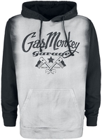 Gas Monkey Garage - Dallas Texas - Trui met capuchon - Mannen - grijs