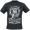 Gas Monkey Garage - Explosion - T-shirt - Mannen - zwart