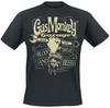 Gas Monkey Garage - Garage Wrench Label - T-shirt - Mannen - zwart