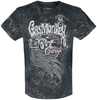 Gas Monkey Garage - Green Hot Rod - T-shirt - Mannen - zwart