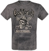 Gas Monkey Garage - Helmet - T-shirt - Mannen - grijs