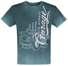 Gas Monkey Garage - Hot Rod - T-shirt - Mannen - groen