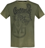 Gas Monkey Garage - Hot Rod Garage - T-shirt - Mannen - groen