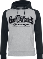 Gas Monkey Garage - Logo - Trui met capuchon - Mannen - zwart grijs