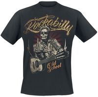 Gasoline Bandit - Old School - T-shirt - Mannen - zwart