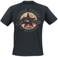 Gasoline Bandit - Vintage Racers - T-shirt - Mannen - zwart
