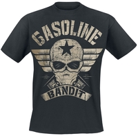 Gasoline Bandit - Wing Logo - T-shirt - Mannen - zwart
