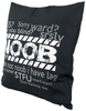 Geekinvader - NOOB - Kussens - Unisex - zwart wit