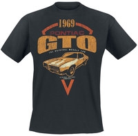 General Motors - 1969 Pontiac GTO - T-shirt - Mannen - zwart