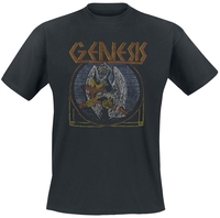 Genesis - Distressed Eagle - T-shirt - Mannen - zwart