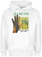 Genesis - Invisible Touch Tour - Trui met capuchon - Mannen - wit