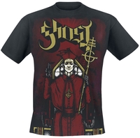 Ghost - Cardinalis Infernum 3 Colour AO - T-shirt - Mannen - zwart
