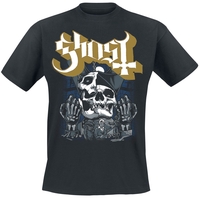 Ghost - Construction - T-shirt - Mannen - zwart