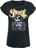 Ghost - Construction - T-shirt - Vrouwen - zwart