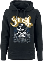 Ghost - Construction - Trui met capuchon - Vrouwen - zwart