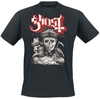 Ghost - Della Morte - T-shirt - Mannen - zwart