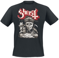 Ghost - Della Morte - T-shirt - Mannen - zwart