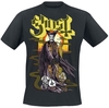Ghost - Mondo Mucha - Robyn - T-shirt - Mannen - zwart