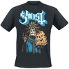 Ghost - Papa Book - T-shirt - Mannen - zwart