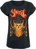Ghost - Papa Flames - T-shirt - Vrouwen - zwart