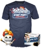 Ghostbusters - Afterlife - Mini Puft (on fire) (GITD) - POP! & Tee - Funko Pop! - Mannen - multicolor