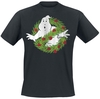 Ghostbusters - Christmas Wraith - T-shirt - Mannen - zwart