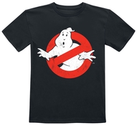 Ghostbusters - Kids - Distressed Logo - T-shirt - Unisex - zwart