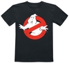 Ghostbusters - Kids - Distressed Logo - T-shirt - Unisex - zwart