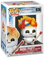 Ghostbusters - Mini Puft in Fire Vinyl Figuur - Funko Pop! - Unisex - multicolor