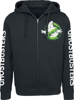 Ghostbusters - Slime Logo - Vest met capuchon - Mannen - zwart