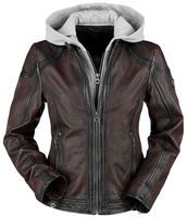 Gipsy - Angy W18 LASANV - Lederen jas - Vrouwen - donkerrood