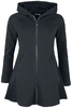 Gothicana by EMP - Ausgestellte Kapuzenjacke mit Teufelshörnern - Vest met capuchon - Vrouwen - zwart