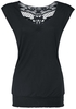 Gothicana by EMP - Backlace - T-shirt - Vrouwen - zwart