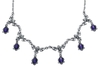Gothicana by EMP - Baroque Lilac - Choker - Vrouwen - zilverkleurig