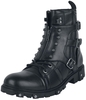 Gothicana by EMP - Bikerboots mit Schnallen - Geveterde laarzen - Mannen - zwart