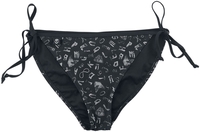Gothicana by EMP - Bikiniunterteil mit Okkulten Symbolen - Bikini Slip - Vrouwen - zwart