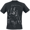 Gothicana by EMP - Black Grim Reaper T-shirt - T-shirt - Mannen - zwart