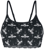 Gothicana by EMP - Bustier mit flying Beetle Print - Bustier - Vrouwen - zwart