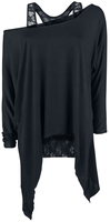 Gothicana by EMP - Busting Loose - Shirt met lange mouwen - Vrouwen - zwart