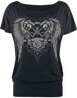 Gothicana by EMP - Can You Read My Mind - T-shirt - Vrouwen - zwart