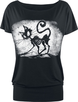Gothicana by EMP - Can You Read My Mind - T-shirt - Vrouwen - zwart
