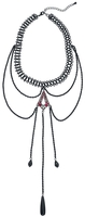 Gothicana by EMP - Chain Choker - Choker - Vrouwen - zwart